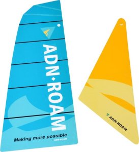 Jokomisiada Klocki techniczne Jacht regatowy 675-elementów kolorowe klocki ZA5296 5