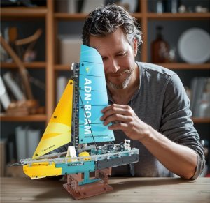 Jokomisiada Klocki techniczne Jacht regatowy 675-elementów kolorowe klocki ZA5296 7