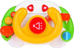 Jokomisiada Interaktywna sensoryczna Kierownica dla dzieci światło, dźwięk ZA5189 3