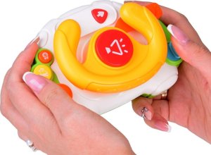 Jokomisiada Interaktywna sensoryczna Kierownica dla dzieci światło, dźwięk ZA5189 4