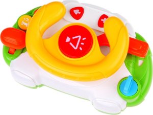 Jokomisiada Interaktywna sensoryczna Kierownica dla dzieci światło, dźwięk ZA5189 5