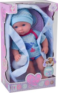 Jokomisiada Lalka w nosidełku laleczka pije i siusia ZA5153 13