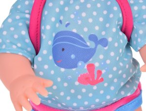 Jokomisiada Lalka w nosidełku laleczka pije i siusia ZA5153 6