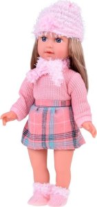 Jokomisiada Miękka stylowa lalka Kate nauczy prostych zwrotów po angielsku ZA5187 2