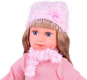 Jokomisiada Miękka stylowa lalka Kate nauczy prostych zwrotów po angielsku ZA5187 4