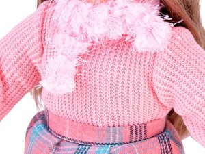 Jokomisiada Miękka stylowa lalka Kate nauczy prostych zwrotów po angielsku ZA5187 5