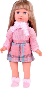 Jokomisiada Miękka stylowa lalka Kate nauczy prostych zwrotów po angielsku ZA5187 6