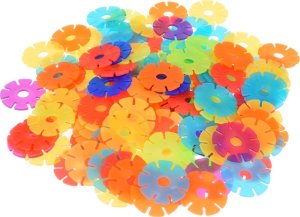 Jokomisiada Zestaw kolorowe Klocki konstrukcyjne 3D 140 elementów dla dzieci ZA5311 4