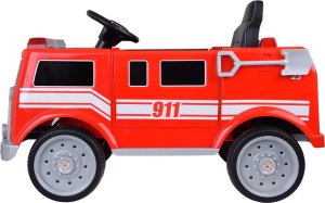 Jokomisiada Auto Straż Pożarna Wóz Strażacki na akumulator Koguty Sygnał Radio PA0313 3