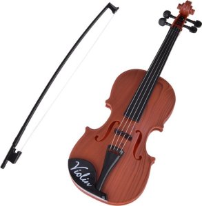 Jokomisiada Plastikowe skrzypce ze smyczkiem zabawka dla dziecka 42 cm IN0174 CI 2
