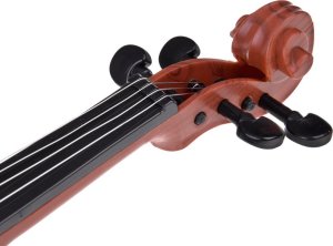 Jokomisiada Plastikowe skrzypce ze smyczkiem zabawka dla dziecka 42 cm IN0174 CI 5