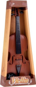 Jokomisiada Plastikowe skrzypce ze smyczkiem zabawka dla dziecka 42 cm IN0174 CI 6