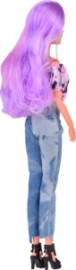 Anlily Anlily lalka z długimi pastelowymi włosami w jeansach ZA5305 4