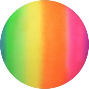 Jokomisiada Gumowa kolorowa tęczowa lekka piłka do gry zabawy 9" 23cm dla dzieci SP0794 4