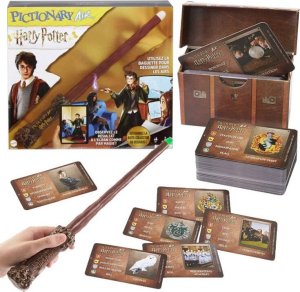 Mattel Mattel Gra kalambury Pictionary Air Harry Potter różdżka aplikacja GR0703 1