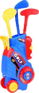 Jokomisiada Zestaw do gry Mini Golf kije + piłki + stojak na kółkach dla dzieci SP0804 3