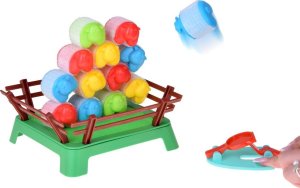 Jokomisiada Gra zręcznościowa Skaczące owieczki gra rodzinna celuj wysoko GR0691 5