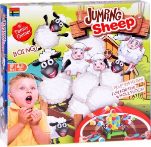 Jokomisiada Gra zręcznościowa Skaczące owieczki gra rodzinna celuj wysoko GR0691 7