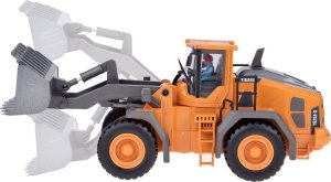 Jokomisiada Sterowany SPYCHACZ ruchome ramię światło dźwięk + pilot 2,4GHz RC0686 6