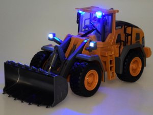 Jokomisiada Sterowany SPYCHACZ ruchome ramię światło dźwięk + pilot 2,4GHz RC0686 10