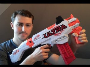 Hasbro Zestaw Wielki Pistolet automat Nerf Ultra Focus + naboje styropian ZA5182 2