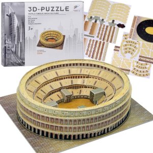 Jokomisiada Puzzle 3D rzymskie Koloseum 84-elementy Puzzle przestrzenne ZA5401 1