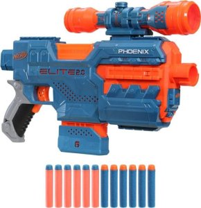 Hasbro Zestaw Pistolet automat + celownik + naboje Nerf Elite 2.0 Phoenix ZA5184 5