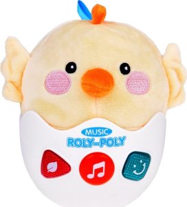 Jokomisiada Pozytywka Kurczak aż 12 kołysanek dźwięk światło w rytm melodii ZA5196 2