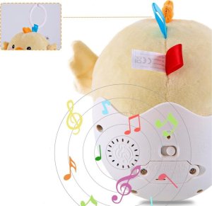 Jokomisiada Pozytywka Kurczak aż 12 kołysanek dźwięk światło w rytm melodii ZA5196 4