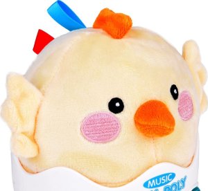 Jokomisiada Pozytywka Kurczak aż 12 kołysanek dźwięk światło w rytm melodii ZA5196 7