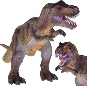 Figurka Jokomisiada Gumowe zwierzątka Dinozaur Figurka Tirex miękka zabawkaZA5293 1