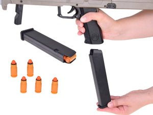 Jokomisiada Karabin na naboje piankowe strzałki łuski nauka celności ZA5300 7