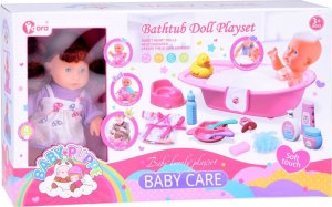 Jokomisiada Interaktywny Zestaw mówiąca Lalka Bobas Wanna do Kąpieli akcesoria ZA5335 12