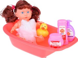 Jokomisiada Interaktywny Zestaw mówiąca Lalka Bobas Wanna do Kąpieli akcesoria ZA5335 9