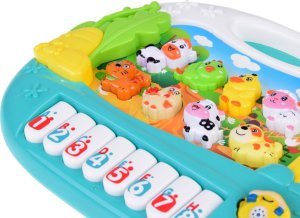 Jokomisiada Edukacyjne Pianinko Interaktywne Organki ze Zwierzątkami Farma ZA5331 3