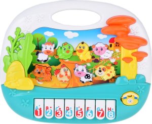 Jokomisiada Edukacyjne Pianinko Interaktywne Organki ze Zwierzątkami Farma ZA5331 4