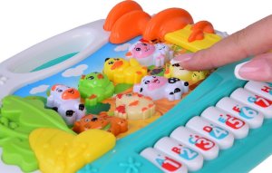 Jokomisiada Edukacyjne Pianinko Interaktywne Organki ze Zwierzątkami Farma ZA5331 7