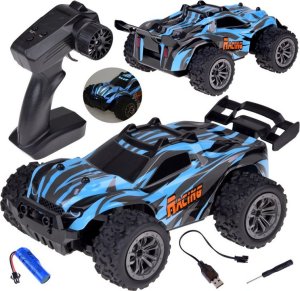 Jokomisiada Autko zdalnie sterowane RAPID MONSTER na pilota + podświetlenie RC0682 1
