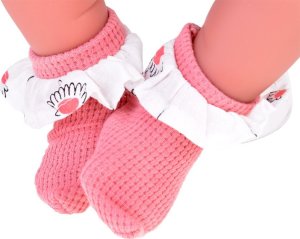 Jokomisiada Lalka BOBAS 45 cm dziewczynka miękka i interaktywna różowy komplet ZA5188 10