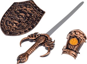 Jokomisiada Zestaw Rycerza Łuk Miecz Tarcza Kostium Rycerski ZA5291 6