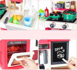 Jokomisiada Interaktywna Kuchnia światło + dźwięk + para wodna + woda w kranie ZA5326 11