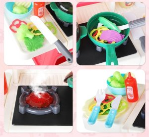 Jokomisiada Interaktywna Kuchnia światło + dźwięk + para wodna + woda w kranie ZA5326 12