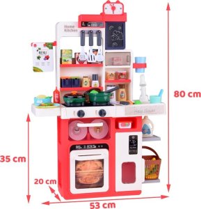 Jokomisiada Interaktywna Kuchnia światło + dźwięk + para wodna + woda w kranie ZA5326 2