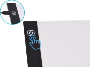 Jokomisiada Tablica podświetlana tablet LED do rysowania dla dzieci TA0111 12