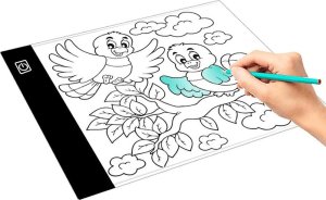 Jokomisiada Tablica podświetlana tablet LED do rysowania dla dzieci TA0111 8