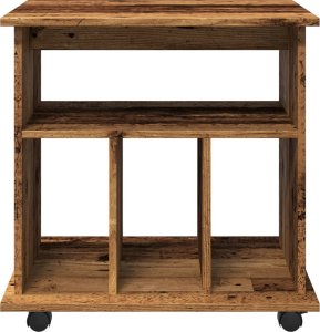 vidaXL Szafka na kółkach, stare drewno, 60x45x60 cm 5