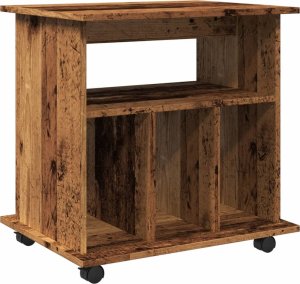 vidaXL Szafka na kółkach, stare drewno, 60x45x60 cm 7