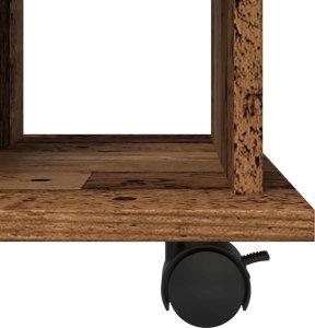 vidaXL Szafka na kółkach, stare drewno, 60x45x60 cm 8