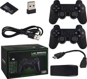 Jokomisiada Zestaw Gra Konsola HDMI RETRO + 2 pady Ponad 20000 gier jak kiedyś GR0696 9