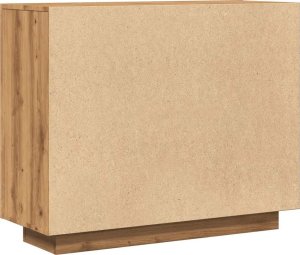 vidaXL Szafka, dąb artisian, 92x35x75 cm 6